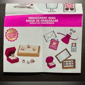 Ultra Rare rings engagement make it mini valentines Miniverse series 3 heart MGA